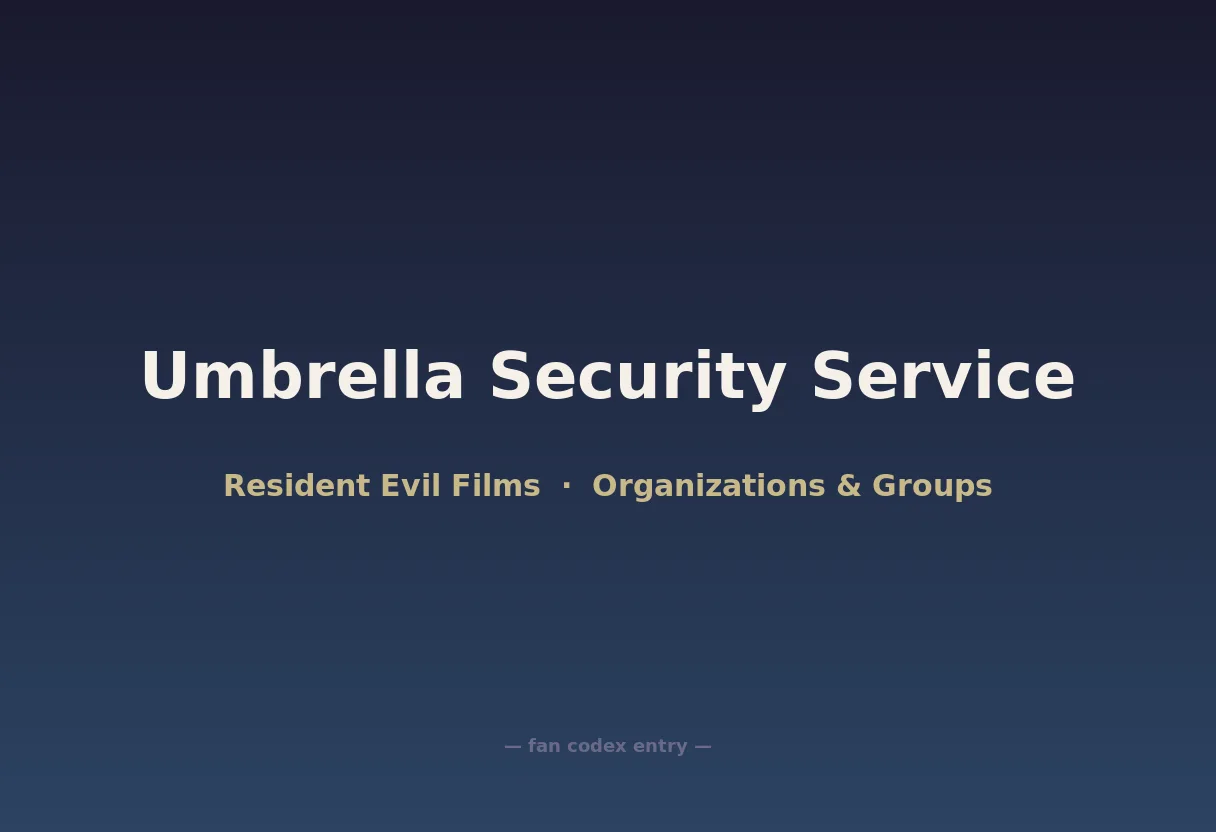 Umbrella Security Service