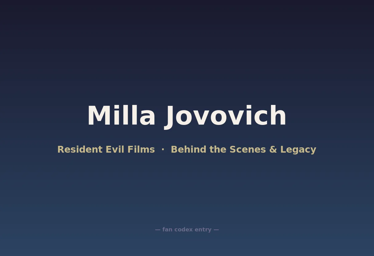 Milla Jovovich