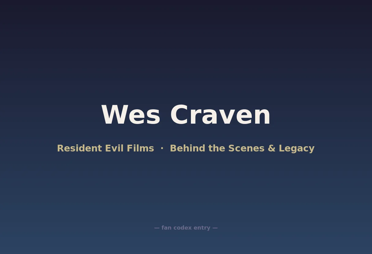 Wes Craven