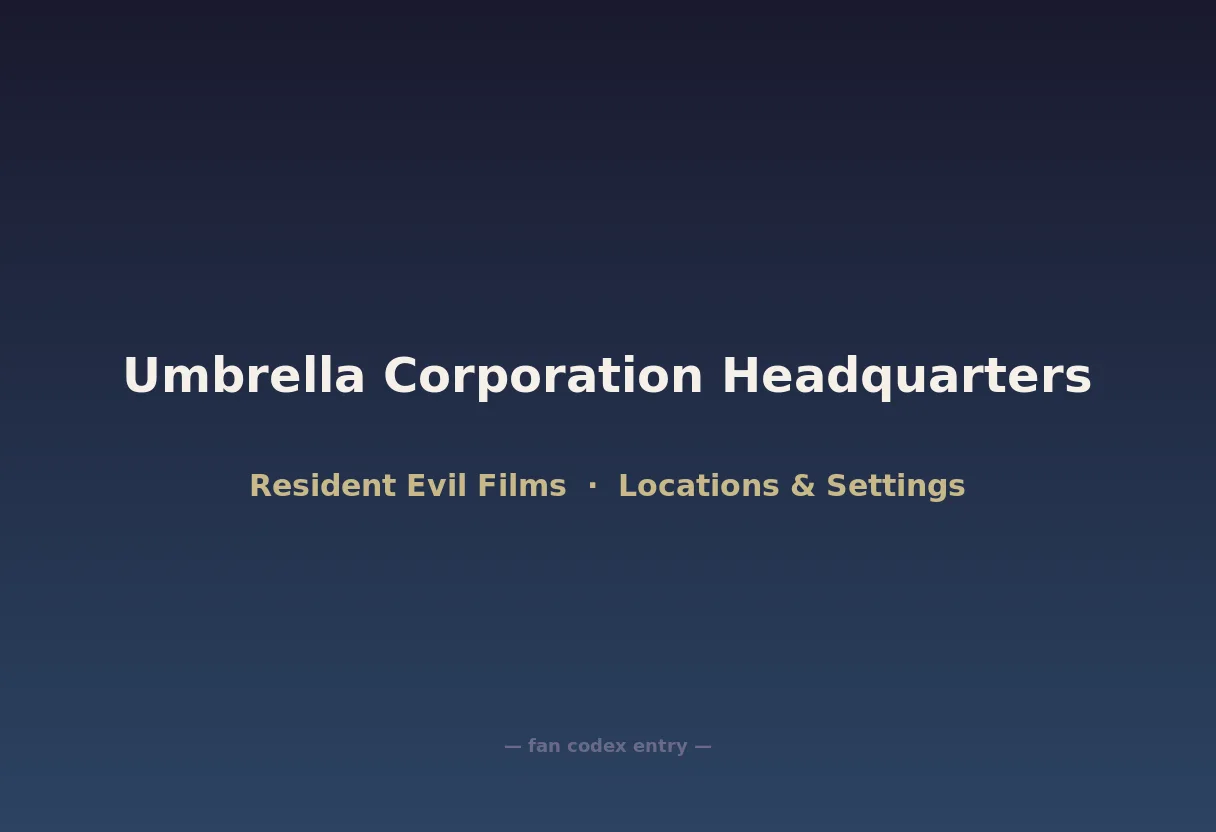 Umbrella Corporation Headquarters